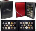 FRANCE Boîte Fleur de Coins V REPUBLIC Paris 1989 (mm, g, h) -
