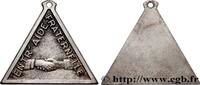 FRANCE Médaille, Entraide fraternelle FRANC - MAÇONNERIE n.d. (30mm, 9,18g, 12h) -