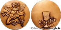 FRANCE Médaille, Mariage AMOUR ET MARIAGE Monnaie de Paris 1971 (89mm, 331,30g, 12h) -