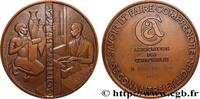 FRANCE Médaille, Comptabilité COMPTABILITÉ - SOCIÉTÉS ET COMPTABLES Monnaie de Paris 1973 (59mm, 89,58g, 12h) -