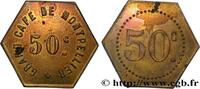 CAFES BRASSERIES AND RESTAURANTS 50 Centimes - Grand café de Montpellier CAFES BRASSERIES AND RESTAURANTS Montpellier n.d. (25mm, 3,77g, 12h) -