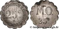 TRANSPORTATION (TRAINS, BUSES, TRAMS, BOATS, ETC.) 25 Centimes - Messageries de l’Ouest TRANSPORTATION (TRAINS, BUSES, TRAMS, BOATS, ETC.) Nantes n.d. (27mm, 4,10g, 12h) -