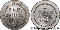 TRANSPORTATION (TRAINS, BUSES, TRAMS, BOATS, ETC.) 25 Centimes - Société coopérative PLM La Renaissan TRANSPORTATION (TRAINS, BUSES, TRAMS, BOATS, ETC.) Oullins 1916 (21mm, 2,05g, 12h) -