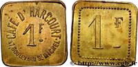 CAFES BRASSERIES AND RESTAURANTS 1 Franc - Café d’Harcourt CAFES BRASSERIES AND RESTAURANTS Paris n.d. (24mm, 3,42g, 12h) -
