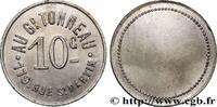 COMPANIES, INDUSTRIES AND MISCELLANEOUS TRADES 10 Centimes - Au Grand Tonneau (débit de vins) COMPANIES, INDUSTRIES AND MISCELLANEOUS TRADES Paris n.d. (25mm, 1,61g, 12h) -