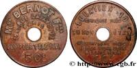 COMPANIES, INDUSTRIES AND MISCELLANEOUS TRADES 50 Centimes - Maison Bernot Frères COMPANIES, INDUSTRIES AND MISCELLANEOUS TRADES Paris n.d. (27mm, 4,79g, 12h) -