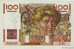 FRANCE 100 Francs JEUNE PAYSAN FRANCE 100 Francs JEUNE PAYSAN 1946 AU -