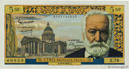 FRANCE 5 Nouveaux Francs VICTOR HUGO FRANCE 5 Nouveaux Francs VICTOR HUGO 1962 XF+ -