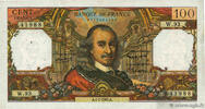 FRANCE 100 Francs CORNEILLE FRANCE 100 Francs CORNEILLE 1965 VF- -
