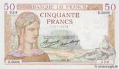 FRANCE 50 Francs CÉRÈS FRANCE 50 Francs CÉRÈS 1936 VF- -