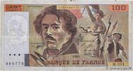 FRANCE 100 Francs DELACROIX imprimé en continu FRANCE 100 Francs DELACROIX imprimé en continu 1991 F- -