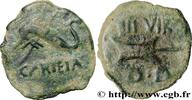 FRANCE Quadran HISPANIA - SPAIN - BÆTICA - CARTEIA Ier siècle avant J.-C. (18,5mm, 4,50g, 6h) -