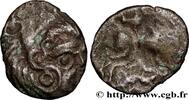 FRANCE Quart de statère de billon, classe III au sanglier CORIOSOLITÆ (Area of Corseul, Cotes d'Armor) Saint-Brieuc (22) c. 80-50 AC. (14mm, 1,06g, 11h) -