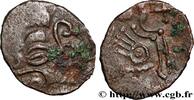 FRANCE Quart de statère de billon, classe Vb CORIOSOLITÆ (Area of Corseul, Cotes d'Armor) Saint-Brieuc (22) c. 80-50 AC. (15mm, 1,21g, 4h) -