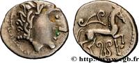 FRANCE Drachme à la victoire stylisée et au fleuron PICTONES / BITURIGES - MID-WESTERN, Unspecified c. 150-80 AC. (17,5mm, 3,45g, 5h) -