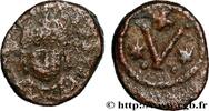THE HERACLIUS DYNASTY (602-717) Pentanummium HERACLIUS Carthage 610-641 (14mm, 2,20g, 6h) -