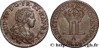 FRANCE Livre d'argent dite de la Compagnie des Indes LOUIS XV THE BELOVED Paris 1720 (21mm, 3,67g, 6h) -