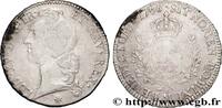 FRANCE Écu aux branches d’olivier, tête ceinte d’un bande LOUIS XV THE BELOVED Toulouse 1756 (41mm, 29,12g, 6h) -