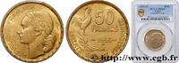 FRANCE 50 francs Guiraud IV REPUBLIC Beaumont-le-Roger 1953 (27mm, 8,08g, 6h) -