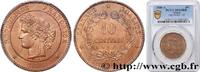FRANCE 10 centimes Cérès III REPUBLIC Paris 1880 (30mm, 10g, 6h) -