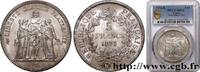 FRANCE 5 francs Hercule III REPUBLIC Bordeaux 1873 (37mm, 25g, 6h) -