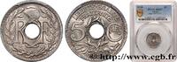 FRANCE 5 centimes Lindauer, grand module III REPUBLIC Paris 1918 (19mm, 3g, 6h) -