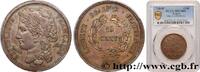 FRANCE Concours de 10 centimes, essai en cuivre par Faroc II REPUBLIC Paris 1848 (30mm, g, 6h) -