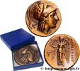 FRANCE Médaille, Statère d’Alexandre III le Grand, n° 148 REPRODUCTIONS Monnaie de Paris 1982 (64mm, 185,03g, 6h) -