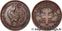 FRENCH EQUATORIAL AFRICA - FREE FRANCE 50 Centimes FRENCH EQUATORIAL AFRICA - FREE FRANCE Prétoria 1943 (20mm, 2,77g, 6h) -