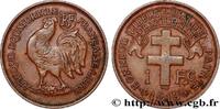 FRENCH EQUATORIAL AFRICA - FREE FRANCE 1 Franc FRENCH EQUATORIAL AFRICA - FREE FRANCE Prétoria 1943 (25mm, 5,61g, 6h) -