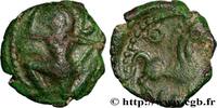 FRANCE Bronze au personnage courant, à l’astre GALLIA BELGICA - BELLOVACI (Area of Beauvais) Beauvais (60) c. Ier siècle avant J.-C. (16mm, 3,44g, 6h) -