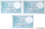 FRANCE 10 Francs MINERVE modifié Lot FRANCE 10 Francs MINERVE modifié Lot 1941 XF+ -