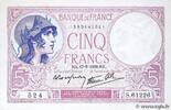 FRANCE 5 Francs FEMME CASQUÉE modifié FRANCE 5 Francs FEMME CASQUÉE modifié 1939 AU -