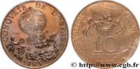 FRANCE Essai de 10 francs Conquête de l’Espace, tranche B V REPUBLIC Pessac 1983 (26mm, 10,00g, 6h) -