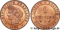 FRANCE 1 centime Cérès III REPUBLIC Paris 1888 (15mm, 1,01g, 6h) -