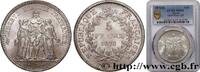 FRANCE 5 francs Hercule III REPUBLIC Bordeaux 1873 (37mm, 25g, 6h) -