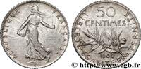 FRANCE 50 centimes Semeuse III REPUBLIC Paris 1900 (18mm, 2,50g, 6h) -