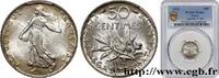 FRANCE 50 centimes Semeuse III REPUBLIC Paris 1912 (18mm, 2,5g, 6h) -