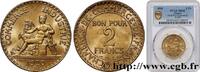 FRANCE 2 francs Chambres de Commerce III REPUBLIC 1920 (27mm, 8g, 6h) -
