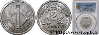 FRANCE 2 francs Francisque FRENCH STATE 1944 (27mm, 2,2g, 6h) -