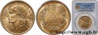 FRANCE 5 francs Lavrillier, bronze-aluminium PROVISIONAL GOVERNEMENT OF THE FRENCH REPUBLIC Castelsarrasin 1945 (31mm, 12g, 6h) -