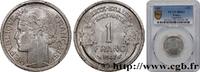 FRANCE 1 franc Morlon, légère IV REPUBLIC 1947 (23mm, 1,3g, 6h) -