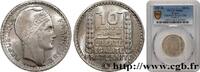 FRANCE 10 francs Turin, grosse tête PROVISIONAL GOVERNEMENT OF THE FRENCH REPUBLIC Beaumont-Le-Roger 1947 (26mm, 7g, 6h) -