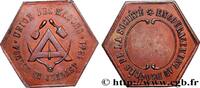 FRANCE UNION DES MAÇONS FRANC - MAÇONNERIE s.l. n.d. (26,50mm, 8,29g, 12h) -