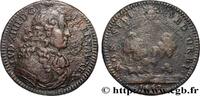 FRANCE Le Roi-Soleil LOUIS XIV LE GRAND ou LE ROI SOLEIL 1669 (24mm, 4,78g, 6h) -