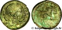 FRANCE Bronze SVTICCOS, classe IV au cheval VELIOCASSES (Area of Norman Vexin) c. 50-40 AC. (15,5mm, 2,88g, 3h) -