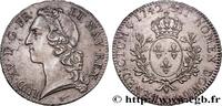 FRANCE Écu aux branches d’olivier, tête ceinte d’un bande LOUIS XV THE BELOVED Amiens 1742 (40mm, 29,59g, 6h) -