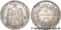 FRANCE 5 francs Hercule III REPUBLIC Paris 1873 (37mm, 24,93,93g, 6h) -