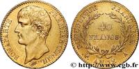 FRANCE 40 francs or Bonaparte Premier Consul CONSULATE Paris 1804 (26,01mm, 12,87g, 6h) -
