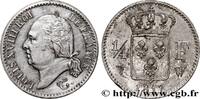 FRANCE 1/4 franc Louis XVIII LOUIS XVIII Lille 1817 (15mm, 1,26g, 6h) -